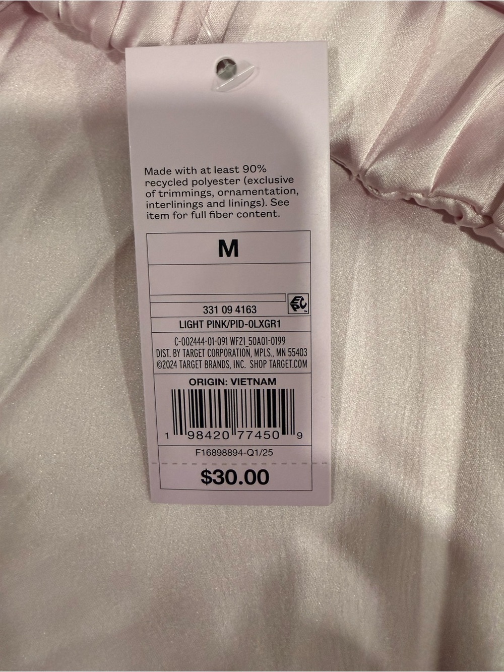 wild fable Pink Satin Mini Dress - Picture 3 of 4